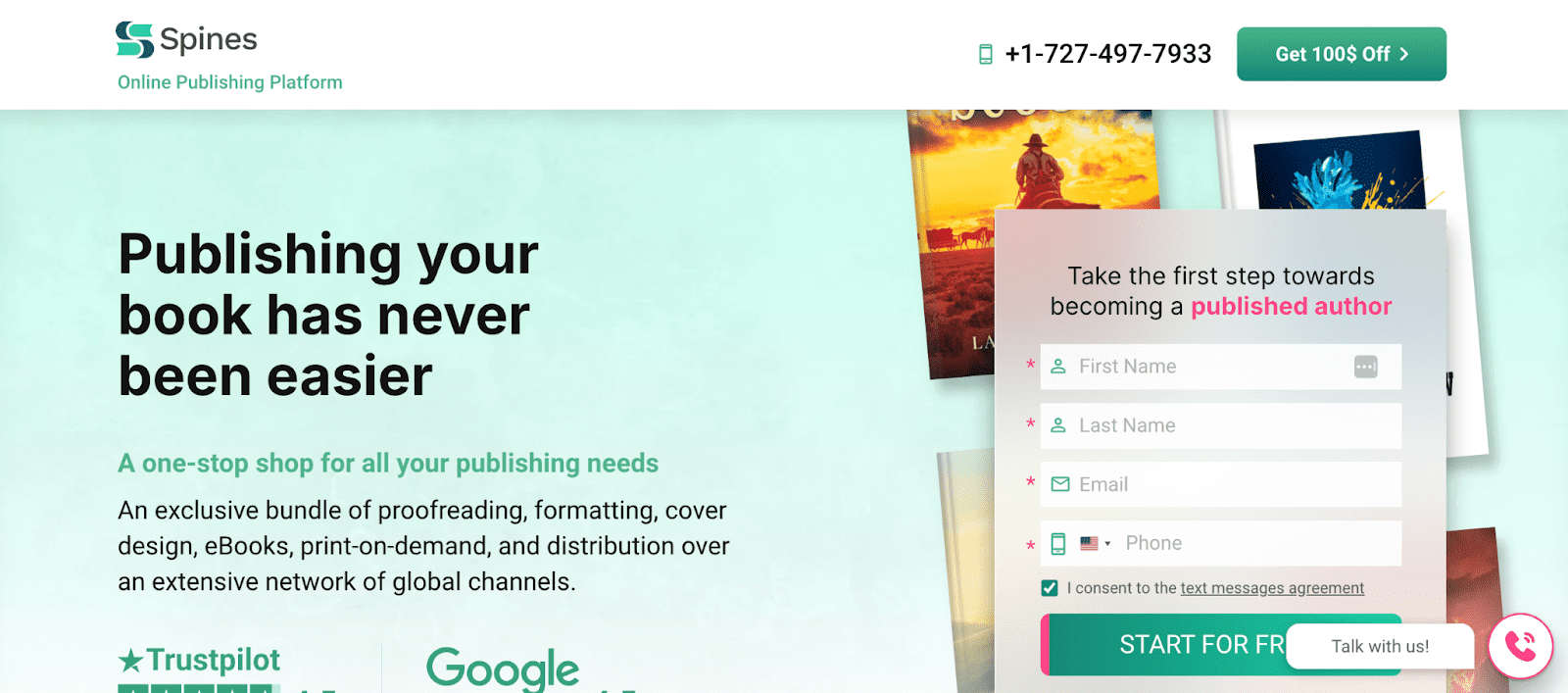 BooxAI Publishing stats in VidTao YouTube ad library