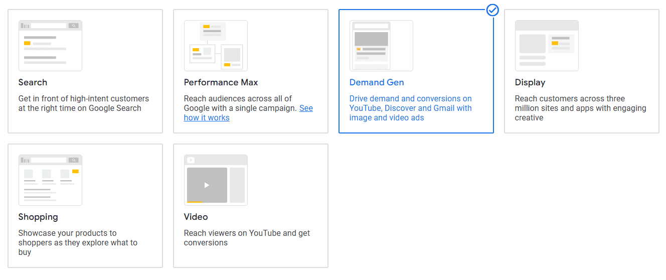 creating demand gen campaign