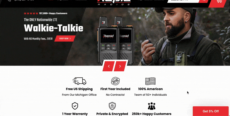 Rapid radios lander inside YouTube competitor analysis tool