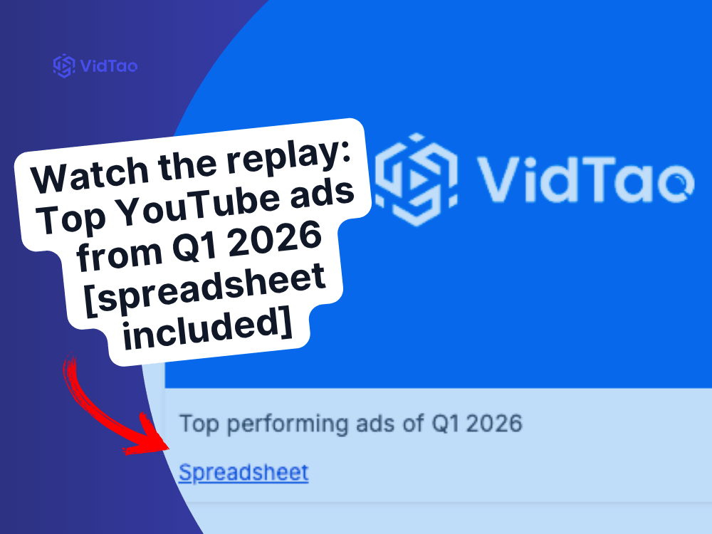 Top ads Q1 2026 spreadsheet cover image
